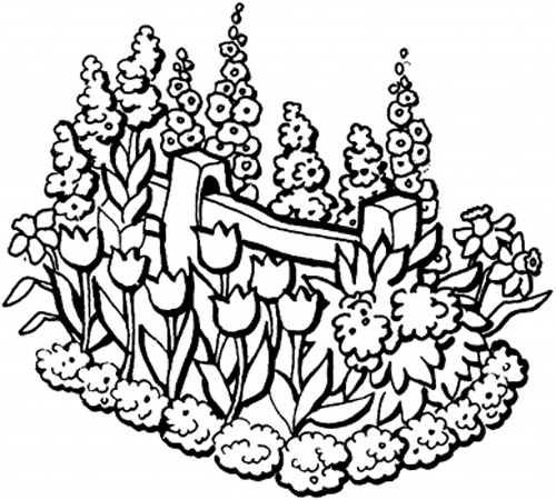 Coloring page: Spring season (Nature) #164982 - Free Printable Coloring Pages