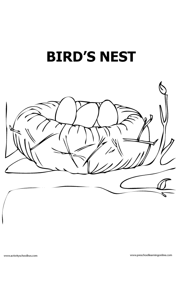 Coloring page: Spring season (Nature) #164992 - Free Printable Coloring Pages