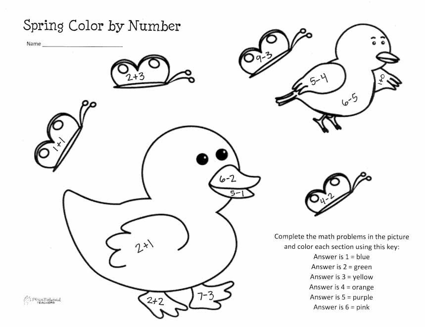 Coloring page: Spring season (Nature) #164995 - Free Printable Coloring Pages