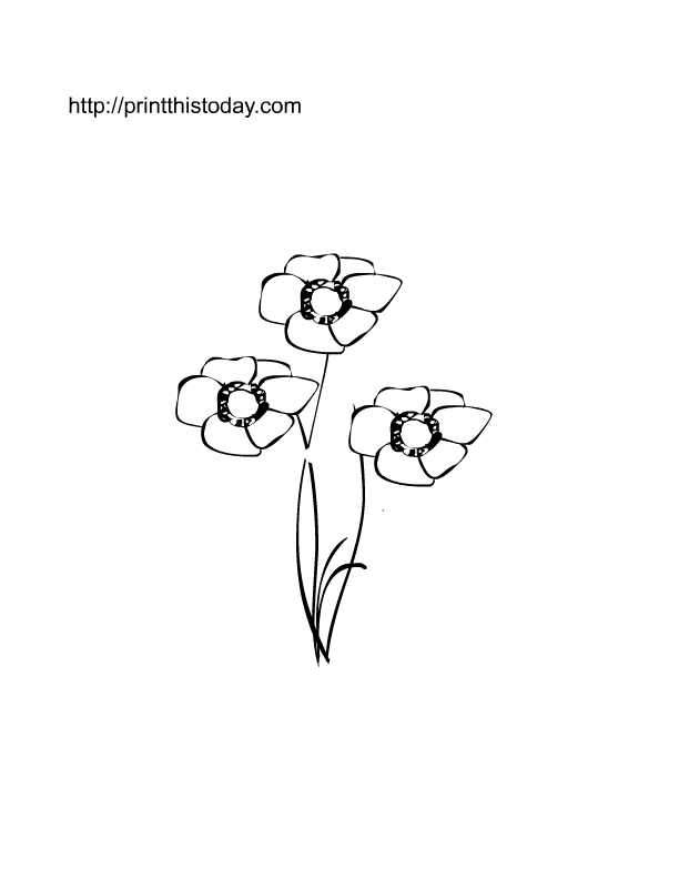 Coloring page: Spring season (Nature) #165022 - Free Printable Coloring Pages