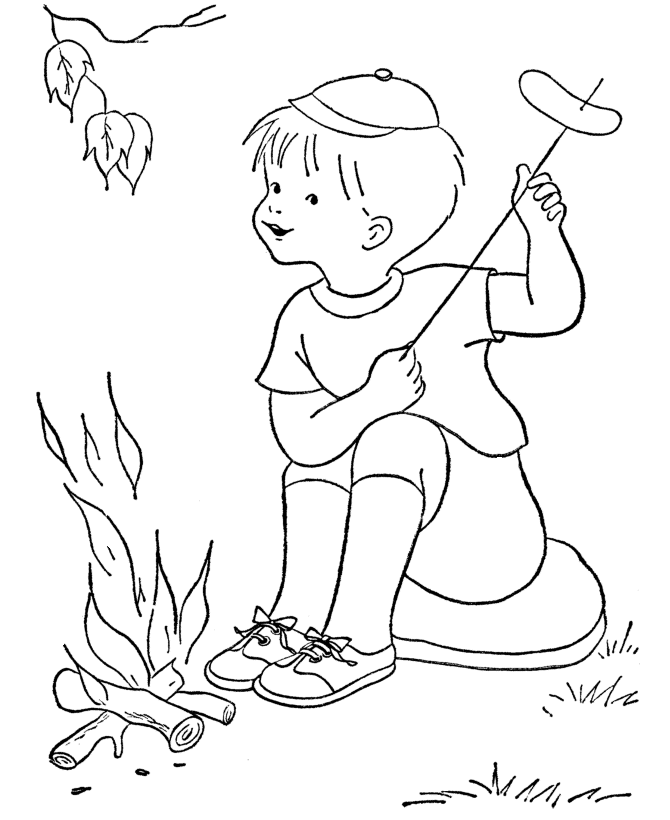 Coloring page: Spring season (Nature) #165026 - Free Printable Coloring Pages