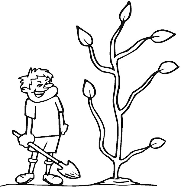 Coloring page: Spring season (Nature) #165034 - Free Printable Coloring Pages