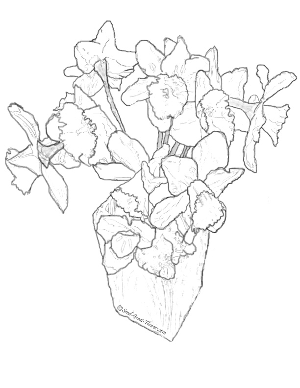 Coloring page: Spring season (Nature) #165044 - Free Printable Coloring Pages