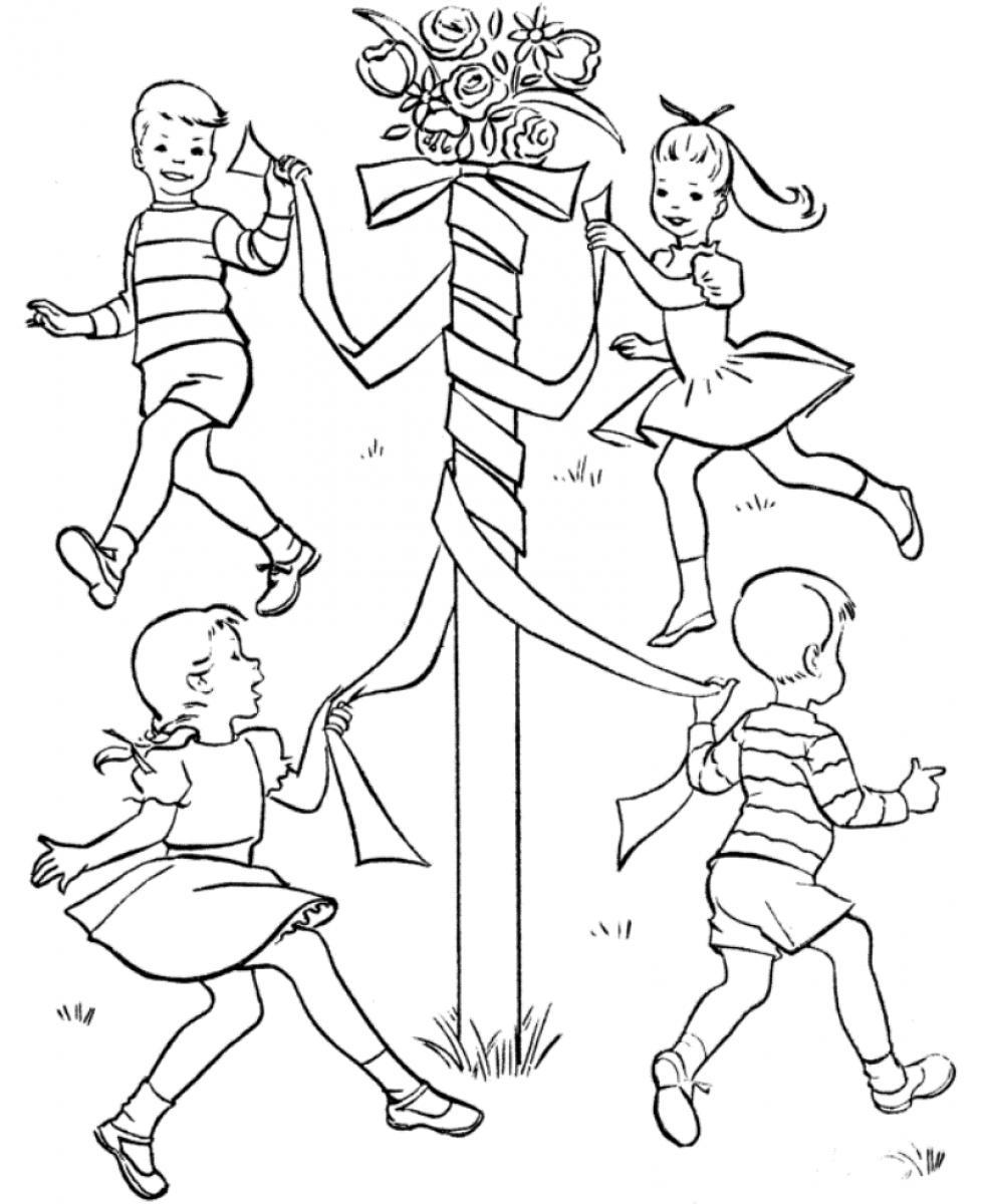 Coloring page: Spring season (Nature) #165085 - Free Printable Coloring Pages