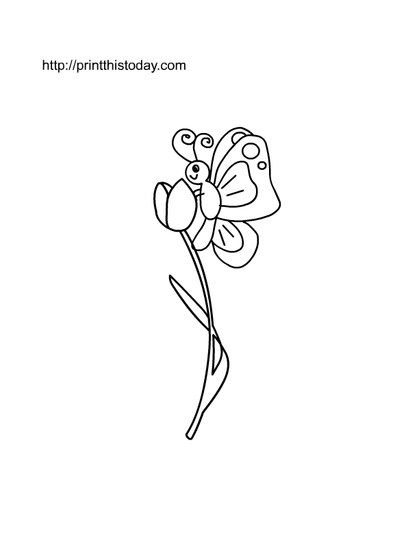 Coloring page: Spring season (Nature) #165089 - Free Printable Coloring Pages