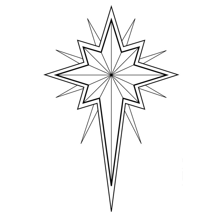 Coloring page: Star (Nature) #155878 - Free Printable Coloring Pages