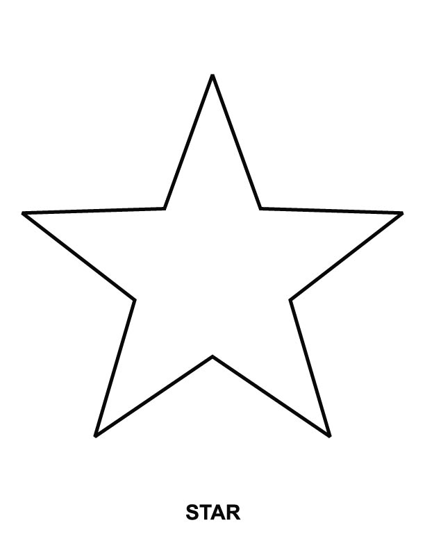 Coloring page: Star (Nature) #155881 - Free Printable Coloring Pages