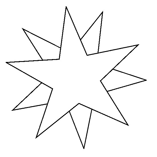 Coloring page: Star (Nature) #155896 - Free Printable Coloring Pages