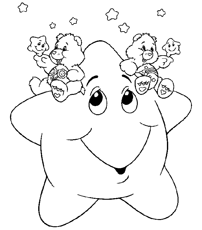 Coloring page: Star (Nature) #155904 - Free Printable Coloring Pages