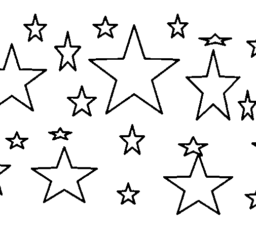Coloring page: Star (Nature) #155905 - Free Printable Coloring Pages