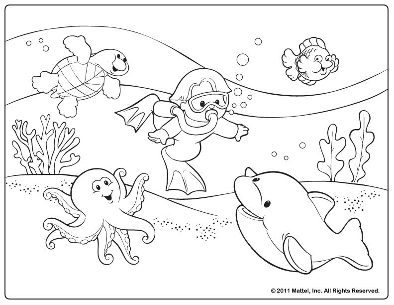 scenic free coloring pages