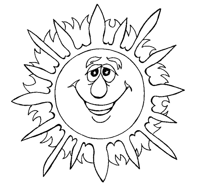 Coloring page: Summer season (Nature) #165127 - Free Printable Coloring Pages