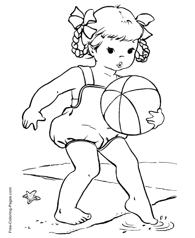 Coloring page: Summer season (Nature) #165130 - Free Printable Coloring Pages