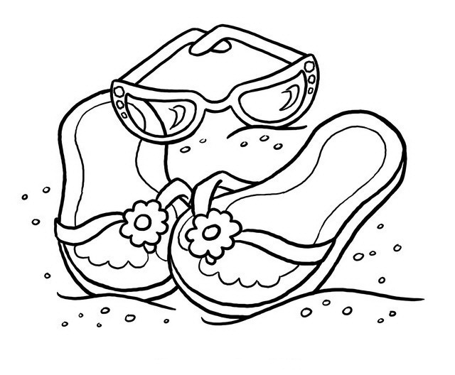Coloring page: Summer season (Nature) #165142 - Free Printable Coloring Pages