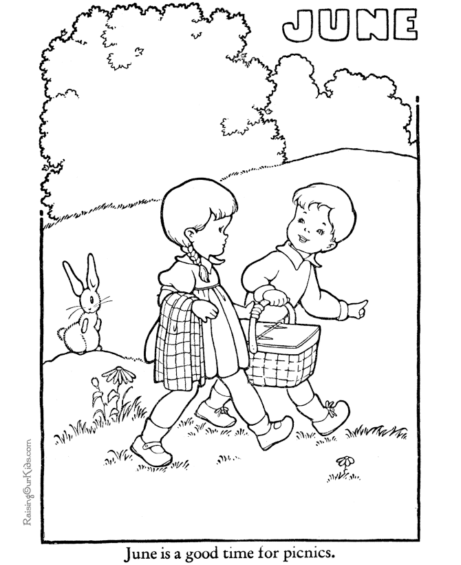 Coloring page: Summer season (Nature) #165207 - Free Printable Coloring Pages