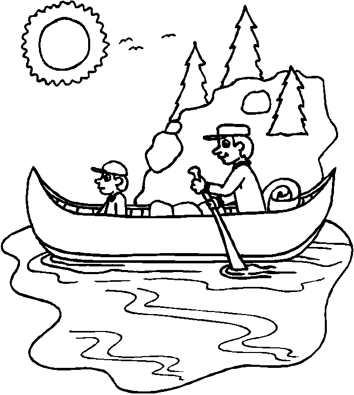 Coloring page: Summer season (Nature) #165213 - Free Printable Coloring Pages