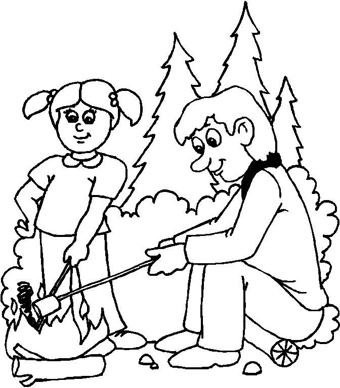 Coloring page: Summer season (Nature) #165219 - Free Printable Coloring Pages