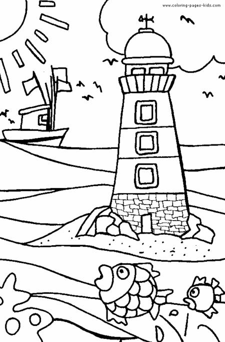 Coloring page: Summer season (Nature) #165228 - Free Printable Coloring Pages