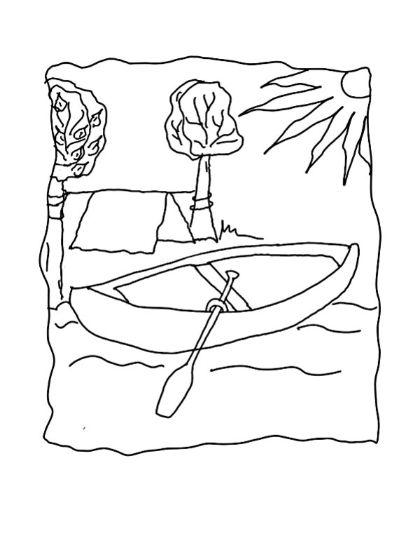 Coloring page: Summer season (Nature) #165247 - Free Printable Coloring Pages