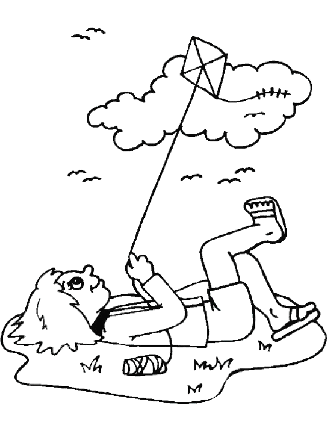 Coloring page: Summer season (Nature) #165301 - Free Printable Coloring Pages