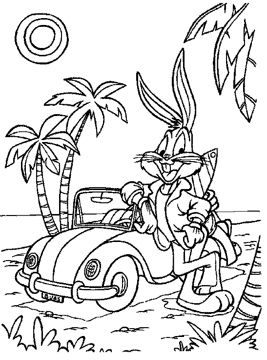 Coloring page: Summer season (Nature) #165315 - Free Printable Coloring Pages