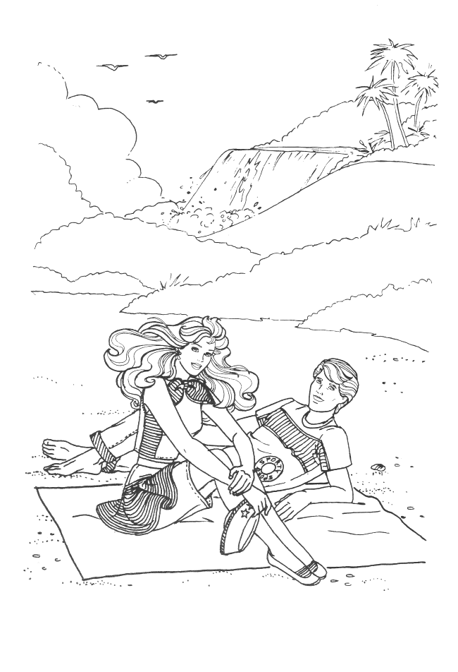 Coloring page: Summer season (Nature) #165357 - Free Printable Coloring Pages