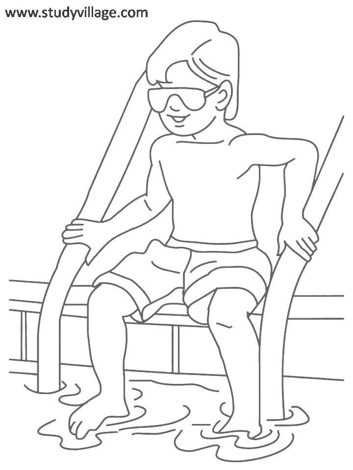 Coloring page: Summer season (Nature) #165377 - Free Printable Coloring Pages