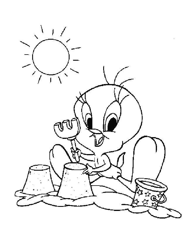 Coloring page: Summer season (Nature) #165378 - Free Printable Coloring Pages