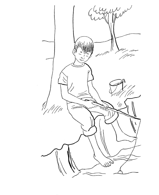 Coloring page: Summer season (Nature) #165385 - Free Printable Coloring Pages