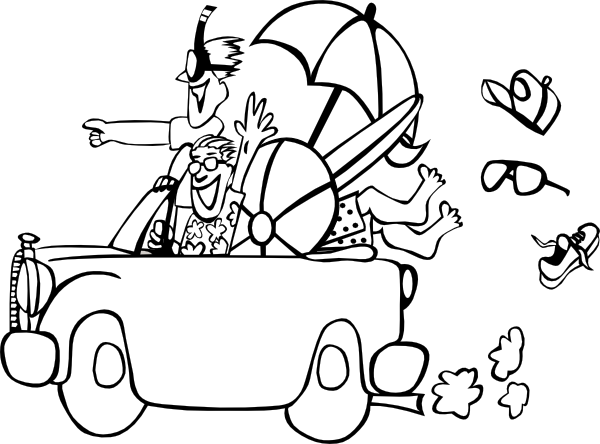 Coloring page: Summer season (Nature) #165396 - Free Printable Coloring Pages