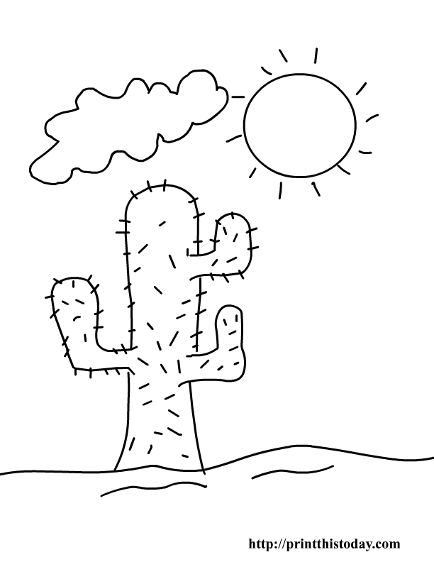 Coloring page: Summer season (Nature) #165444 - Free Printable Coloring Pages