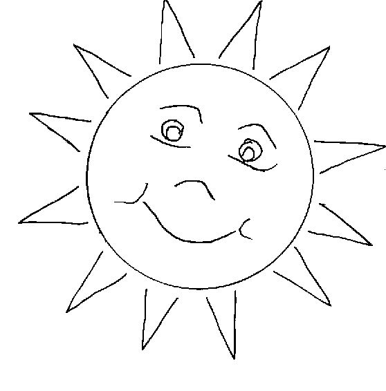 Coloring page: Sun (Nature) #157900 - Free Printable Coloring Pages