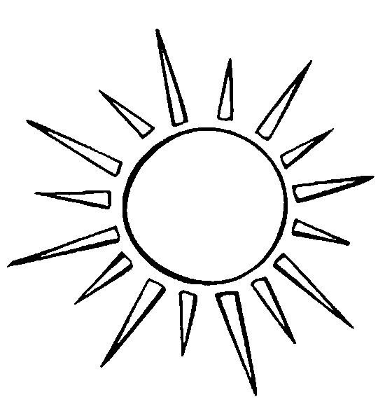 Coloring page: Sun (Nature) #157905 - Free Printable Coloring Pages