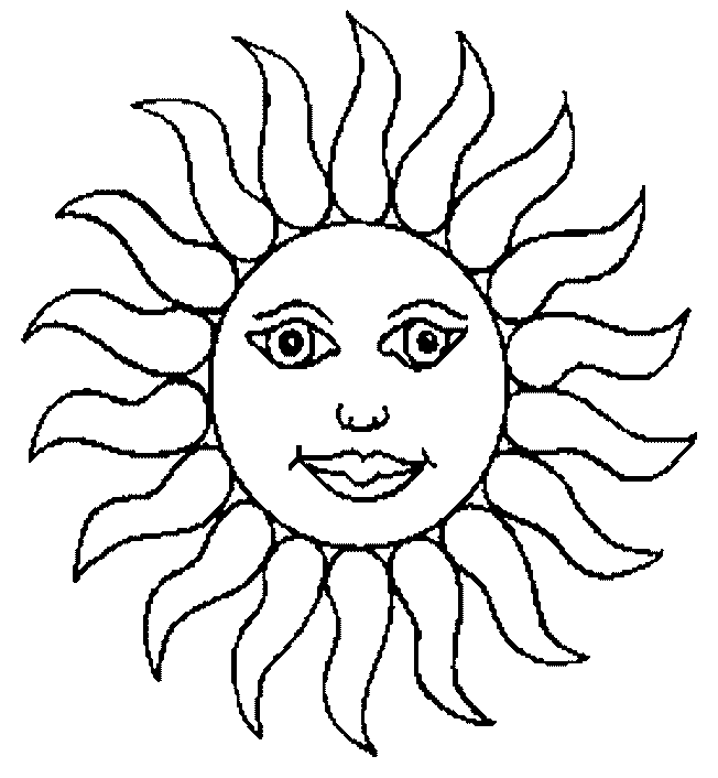 Coloring page: Sun (Nature) #157910 - Free Printable Coloring Pages