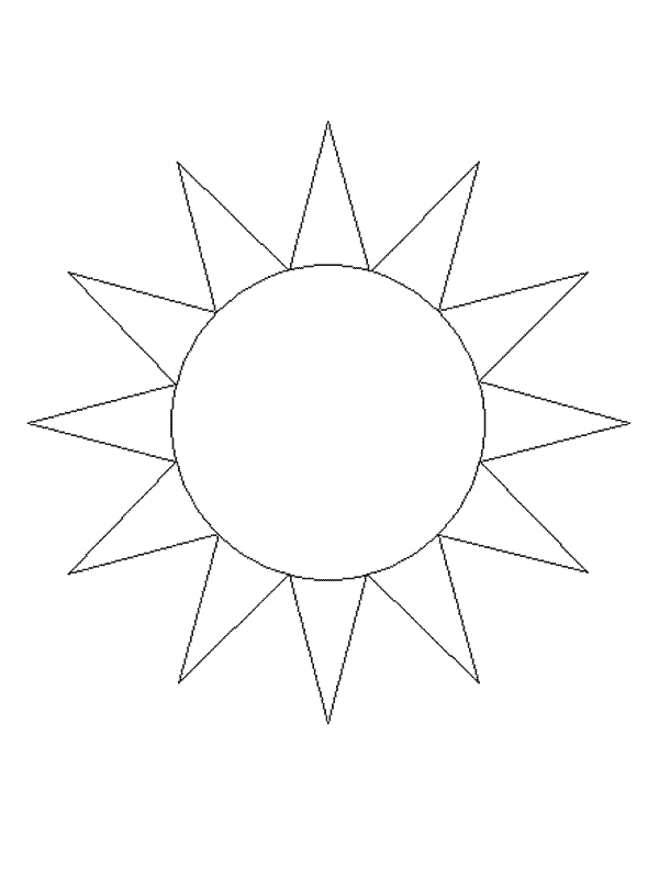 Coloring page: Sun (Nature) #157936 - Free Printable Coloring Pages