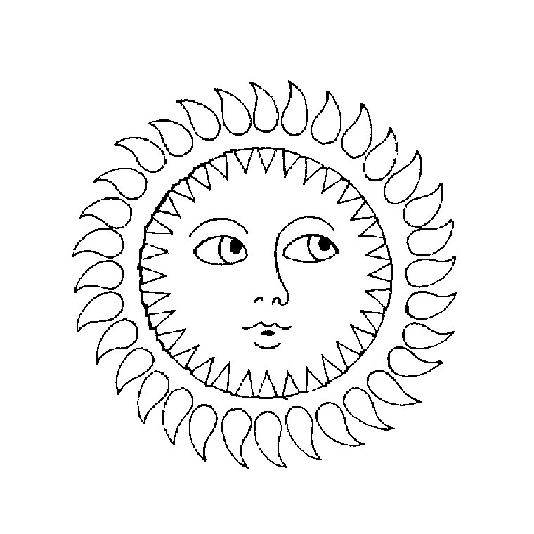 Coloring page: Sun (Nature) #157941 - Free Printable Coloring Pages