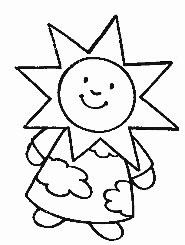 Coloring page: Sun (Nature) #157948 - Free Printable Coloring Pages