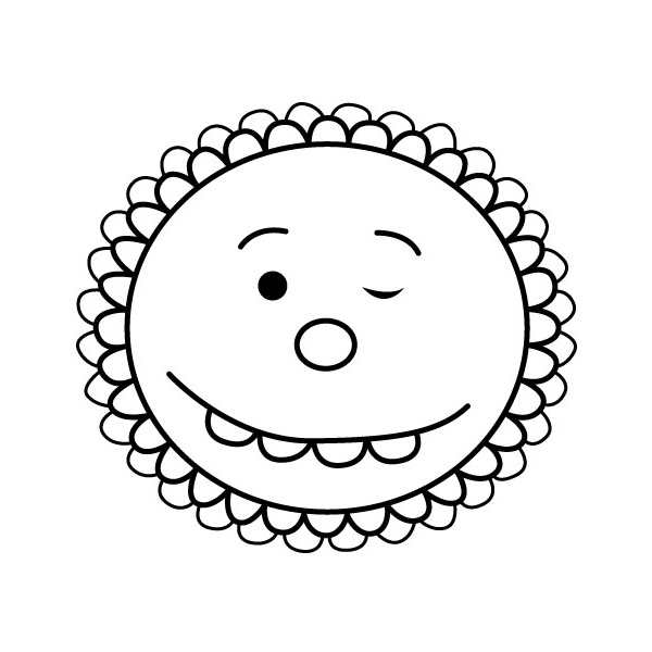 Coloring page: Sun (Nature) #157982 - Free Printable Coloring Pages