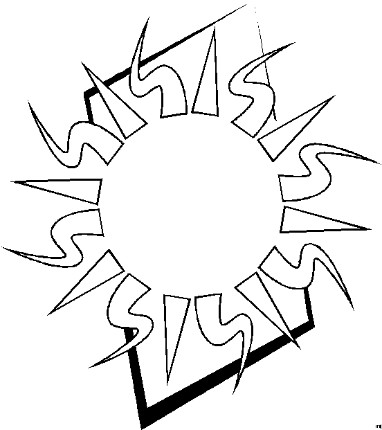 Coloring page: Sun (Nature) #157990 - Free Printable Coloring Pages