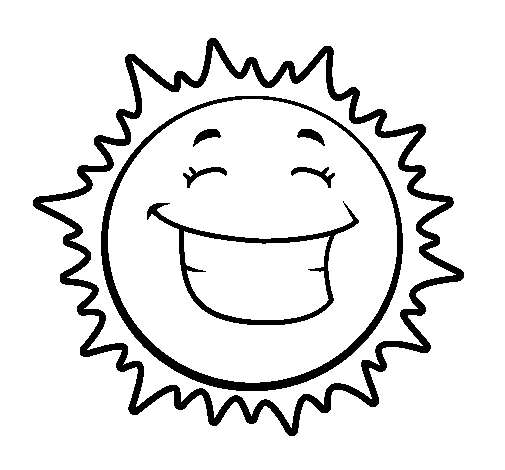 Drawing Sun #157993 (Nature) – Printable coloring pages