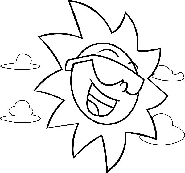 85 Coloring Pages Sun Best