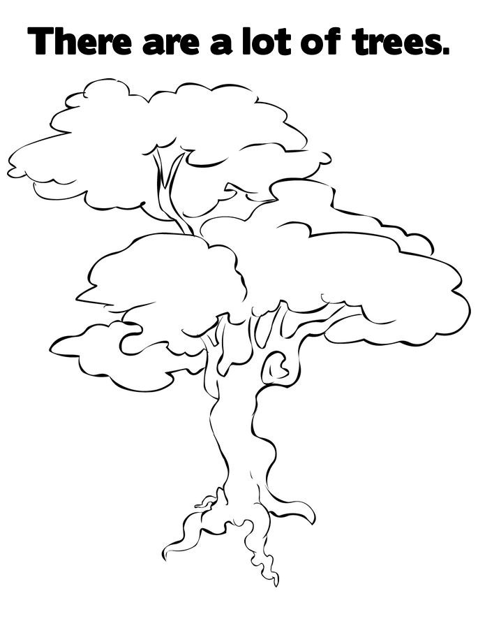 Coloring page: Tree (Nature) #154745 - Free Printable Coloring Pages