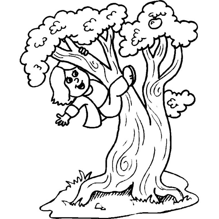 Coloring page: Tree (Nature) #154771 - Free Printable Coloring Pages