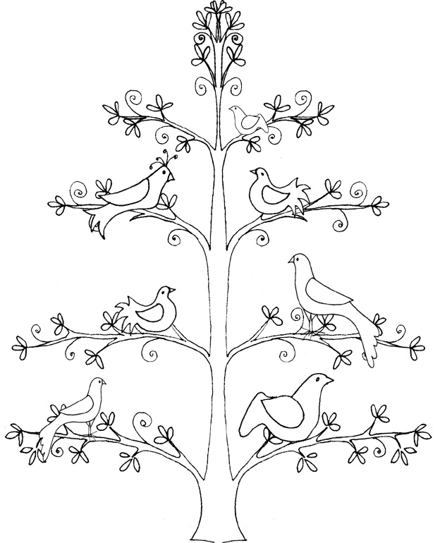 Coloring page: Tree (Nature) #154809 - Free Printable Coloring Pages