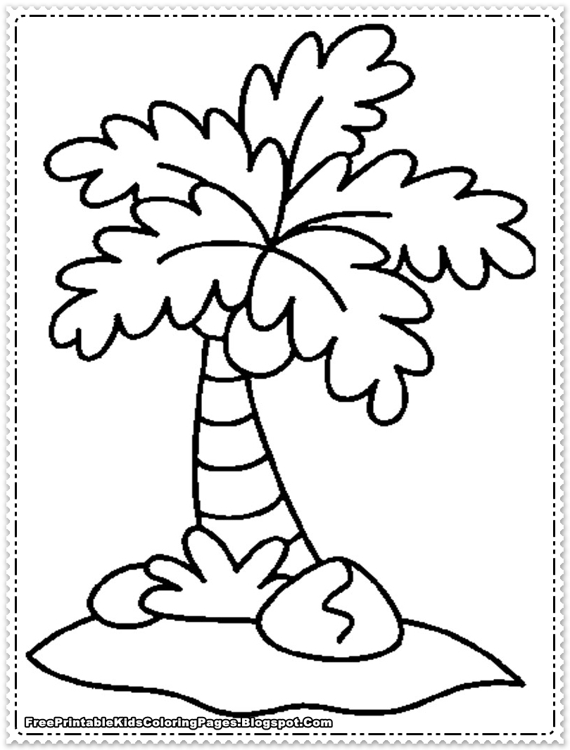 Coloring page: Tree (Nature) #154870 - Free Printable Coloring Pages