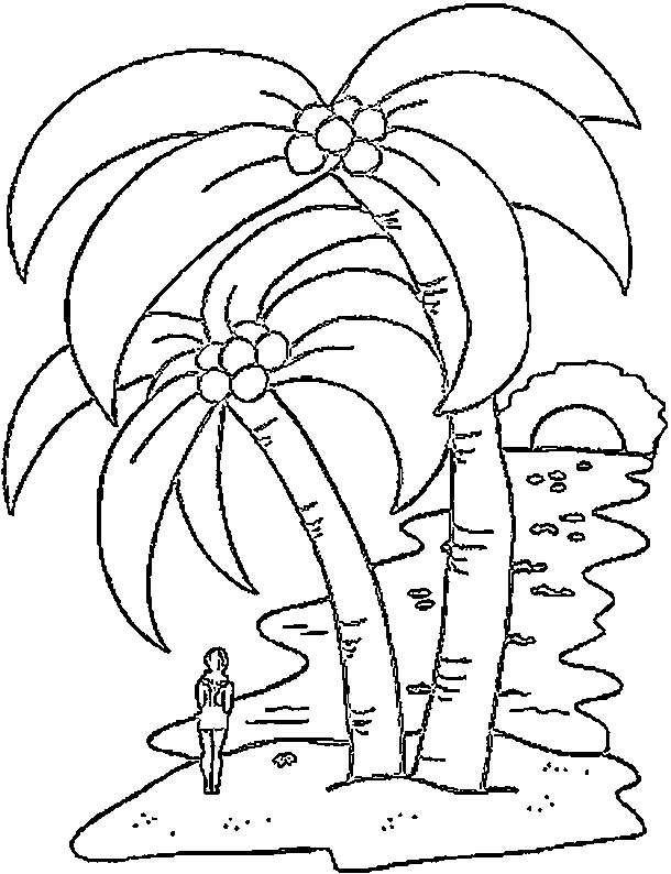 Coloring page: Tree (Nature) #154916 - Free Printable Coloring Pages