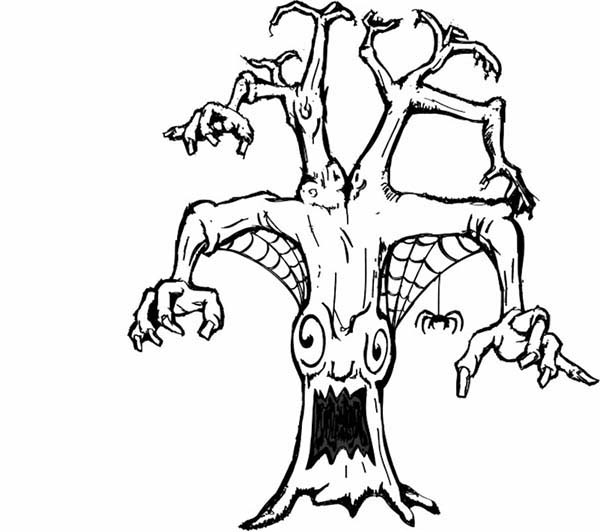 Coloring page: Tree (Nature) #154921 - Free Printable Coloring Pages