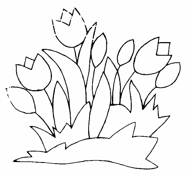 Coloring page: Tulip (Nature) #161624 - Free Printable Coloring Pages