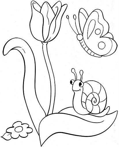 Coloring page: Tulip (Nature) #161643 - Free Printable Coloring Pages