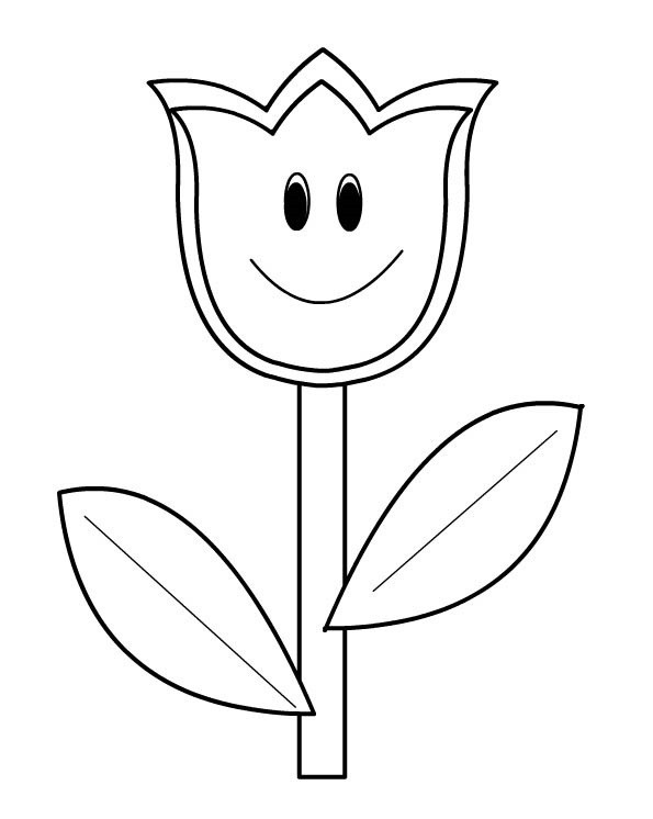 Coloring page: Tulip (Nature) #161644 - Free Printable Coloring Pages